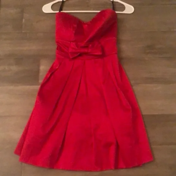 Ruby Rox | Dresses | Red Strapless Dress Prom Formal Homecoming | Poshmark